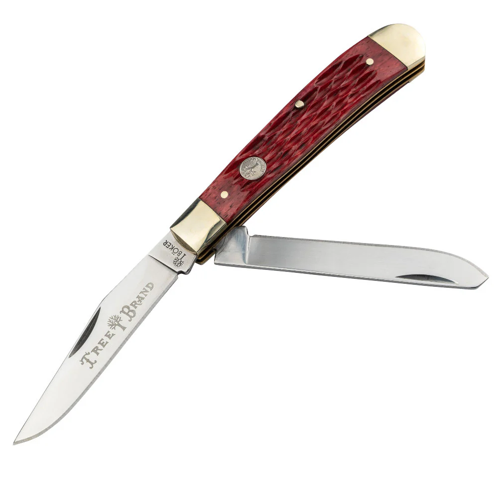 Boker TS 2.0 Jigged Bone Trapper Folding Knife - Image 3
