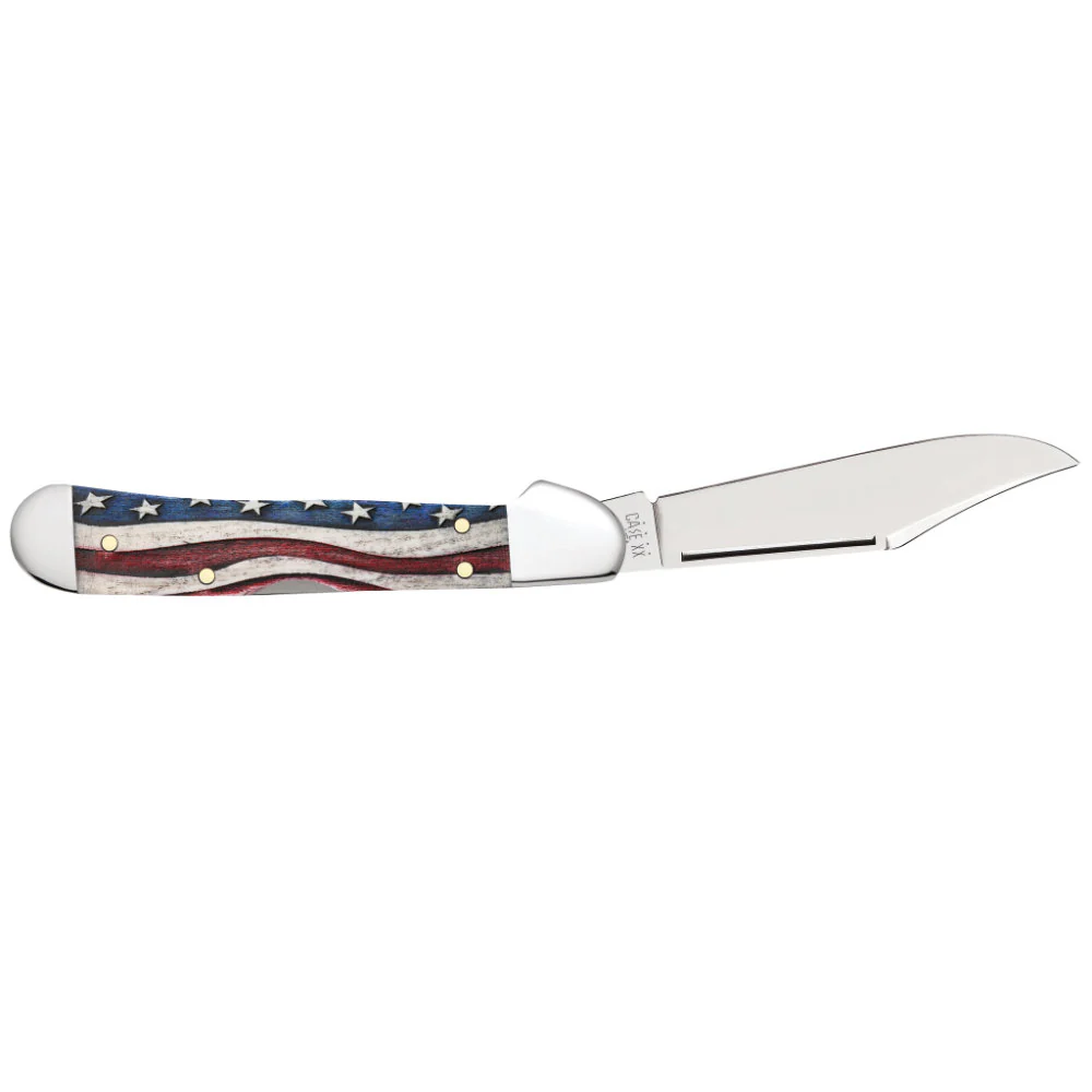 Case Mini Copperlock Star Spangled Lockblade Pocket Knife - Image 3