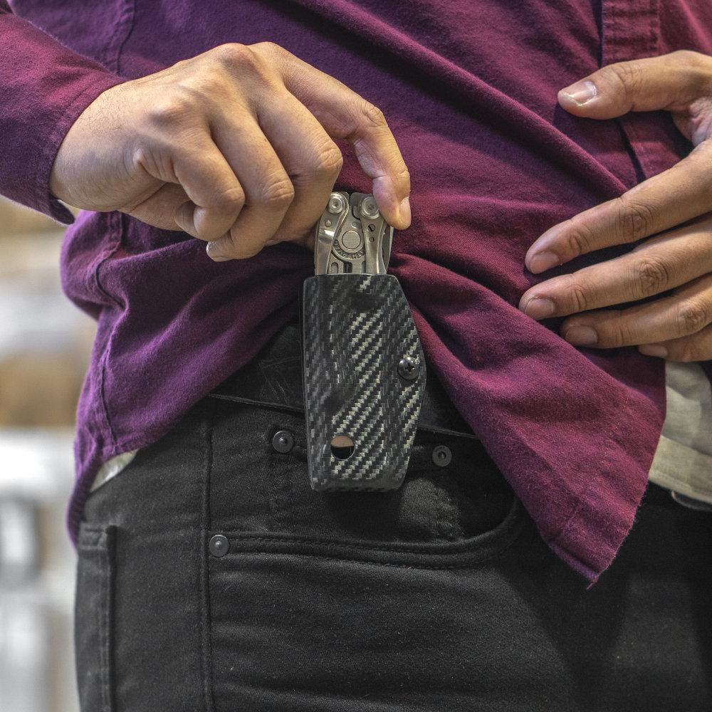Clip & Carry Kydex Sheath for the Leatherman Skeletool - Image 3