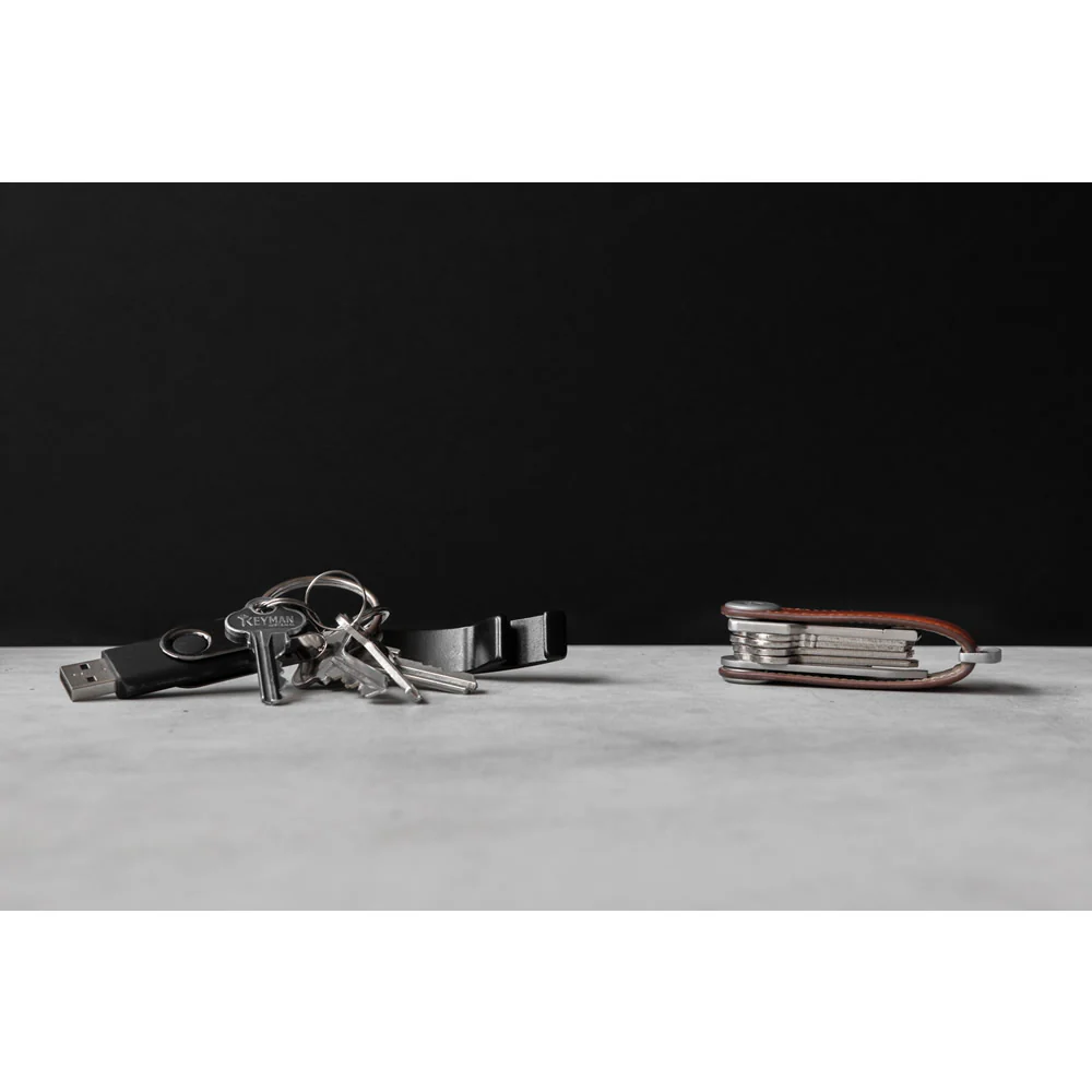 Orbitkey 2.0 Leather Keychain - Image 5