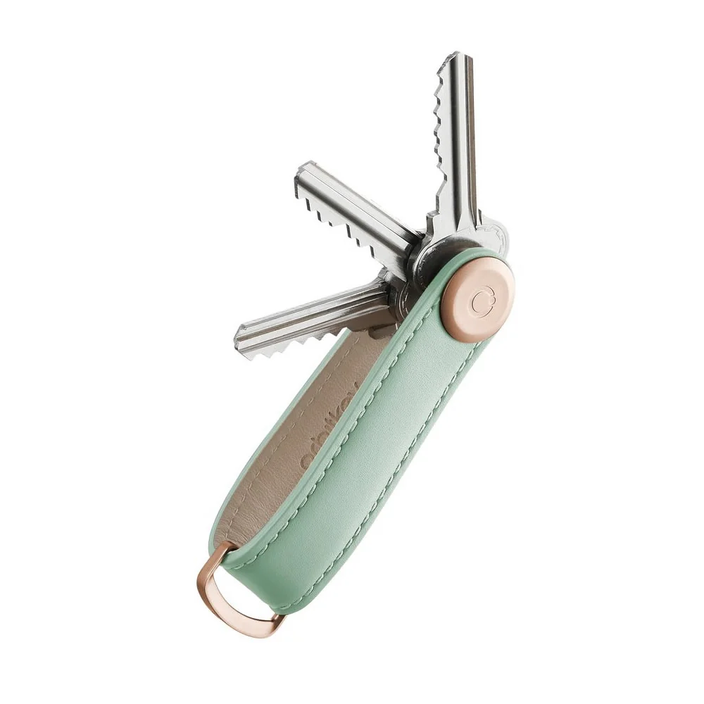 Orbitkey 2.0 Rose Gold Leather Keychain - Image 4