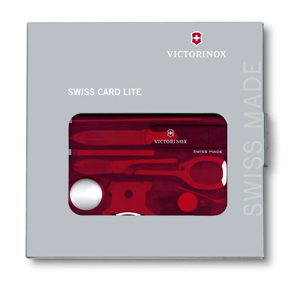 Victorinox SwissCard Lite Swiss Army Knife with LED Mini Light - Image 3