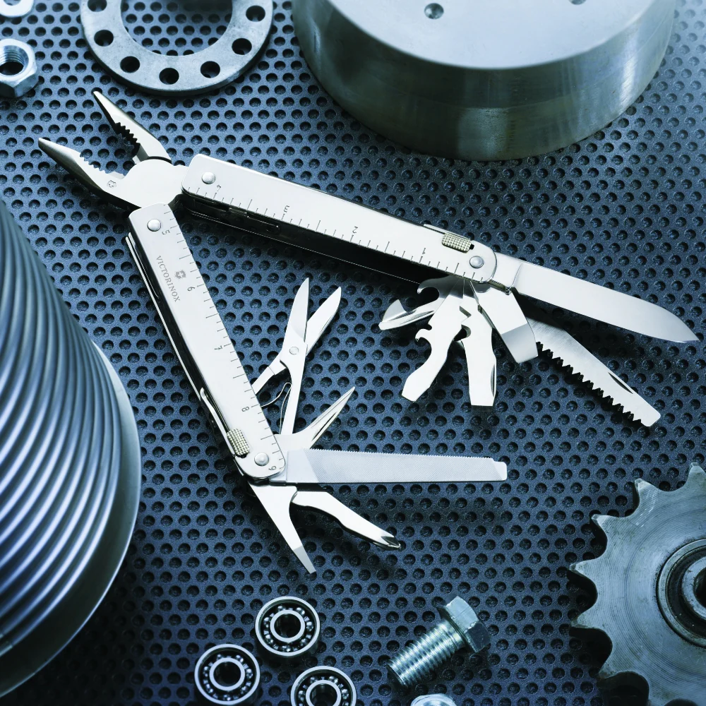 Victorinox SwissTool Multi-tool with Nylon Pouch - Image 4